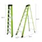 Wrightmaster 6.92 ft. Fiberglass Single-Sided Step Ladder, 12 ft. Reach, with Tool Holder, 330 lb. Load Capacity ZOR-P426994 - alternate 3