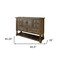 Homeroots 63" Brown Solid Wood Six Drawer Triple Dresser 524545 - alternate 2