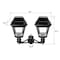 Gama Sonic Imperial III Commercial Solar Double Post Light with Dual Color Temperature and 3 in. Fitter 97KF20 - alternate 4