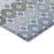 Homeroots 3' X 5' Denim Blue Gray And Ivory Floral Washable Indoor Outdoor Area Rug 617494 - alternate 5
