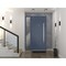 Vdomdoors Steel Door Deux 0729 Gray Graphite Sidelight Exterior Window Stainless Inserts Single Modern Painte DEUX0729EXD-GRE-W36+16 x H80-Right-hand Inswing - alternate 3