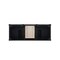 James Martin Vanities Vanity, without top, Black Onyx, 59.8 in W x 22.9 in D,  650-V60D-M-BKO - alternate 2