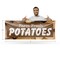 Signmission Farm Fresh Potatoes, 24 Inch x 72 Inch, Vinyl Banner B-72-30610 - alternate 4