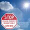 Signmission Stop Private Property Residents Onl, 10 inch X 10 inch, Aluminum Metal Signs, 2PK OC-A-2PACK-10-307 - alternate 2
