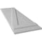 Ekena Millwork True Fit PVC Three Board Joined Board-n-Batten Shutters w/Z-Bar, Primed , 16 1/8"W x 36"H TFP102BBF16X036PR - alternate 6