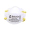 3M Particulate Respirator, N95, Paint Prep Cup, Disposable, White, One Size Fits Most, 20 pk 8210PP20-DC - alternate 5
