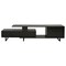Leisuremod Avery TV Stand with MDF Cabinet and Powder Coated Steel Legs, Phantom Grey ATS69GR - alternate 8