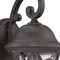 Homeroots XL Matte Black Tapered Goblet Wall Light 398371 - alternate 3