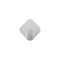Idesign Hook 1-9/16in L White Plastic Small stick on! Diamond White 16001 - alternate 1