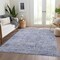 Homeroots 9' X 12' Blue And Gray Damask Washable Indoor Outdoor Area Rug 604190 - alternate 4