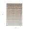 Homeroots 9' X 12' Beige And Ivory Ombre Washable Indoor Outdoor Area Rug 595785 - alternate 5