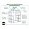 Shelterlogic Clear Mini Greenhouse 70526 - alternate 7