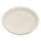 Dart Compostable Molded Fiber Dinnerware, ProPlanet Seal, Platter, 10" Diameter, Natural, 500PK 10FBRPLR1 - alternate 1