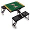 Picnic Time Family Of Brands LSU Tigers - Football Field - Picnic Table Portable Folding Table, Black 811-00-175-295-0 - alternate 1