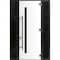 Vdomdoors Steel Door Dekton 0163 Venezia Noce 96вЂќ/ 2 Side Exterior Windows Sidelites/ Entry Door Painted W1 DEKTON0163EXD-VEN-W16+36+16xH96-LH-I - alternate 3