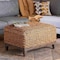 Bali & Pari Bailey Handwoven Seagrass Storage Ottoman, Square 259-14255-ZORO - alternate 3