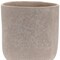 Homeroots 7" Beige Recycled Paper Urn Table Vase 632607 - alternate 2