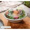 Kitch 24/7 Disposables White Compostable Multipurpose Molded Fiber Bowl, 32 Ounce, 400PK KC-32B-NPAW - alternate 2
