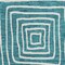 Homeroots 10' X 14' Teal Blue And Ivory Geometric Washable Indoor Outdoor Area Rug 600785 - alternate 4