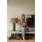 Troy Lighting Folk 1 Light Table Lamp in Patina Brass and Ceramic Shadowed Bark Finish PTL1427-PBR/CSK - alternate 4