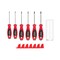 Tekton Torx Screwdriver Set with Red Modular Organizers - 4 Inch Shanks, 6-Piece (T10 - T30) DWT90103 - alternate 4
