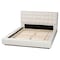Baxton Studio Braylin Glam and Luxe Teddy-Bear Fabric King Size Platform Bed 252-13825-ZORO - alternate 3