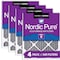 Nordic Pure 24x30x1 Plus Carbon Pleated Air Filter, High Capacity, MERV 8, 4 PK 24x30x1PM8C-4 - alternate 1