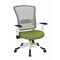 Space Seating Pulsar White Frame Managers Chair, Green 317W-W1C1F2W-6 - alternate 1