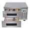 Koolmore 36 in. 2-Drawer Commercial Chef Base Freezer in Stainless-Steel KM-BF-362D - alternate 5