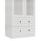 Homeroots 71" White Wood Two Door Two Drawer Combo Dresser 617971 - alternate 8