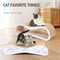 Simple Deluxe FluffyDream 2 in 1 Cat Scratcher Cardboard Lounge Bed, Cat Scratching Post, Durable Board Pads Prev PTFURNSCRATPAD2IN1LMBW - alternate 5