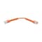 Monoprice Cat6 Ethernet Patch Cable - Bendable UTP 28AWG 0.5ft Orange 49047 - alternate 2
