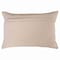 Homeroots 14" X 20" Beige Ivory And Gold Christmas Snowflakes Throw Pillow With Embroidery 719255 - alternate 3