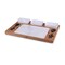Picnic Time Family Of Brands Parlor Ice Cream Mixing Set, Bamboo & Marble 870-00-505-000-0 - alternate 1
