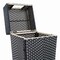 Happimess Keaton Modern 24.13 Gal. All-Weather Wicker/Metal Lidded Hideaway Outdoor Trash Can, Dark Navy/White HPM1203E - alternate 5