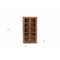 Homeroots 80in Brown Solid Wood Display Stand With Two Doors 489035 - alternate 3