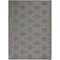 Homeroots 6' X 9' Dark Gray And Light Gray Geometric Indoor Outdoor Area Rug 550514 - alternate 6