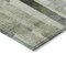 Homeroots 8' X 10' Green And Gray Striped Washable Indoor Outdoor Area Rug 615521 - alternate 3