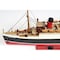 Homeroots 5" Black and Red Solid Wood Hand Painted RMS Queen Mary Model Boat 401884 - alternate 5