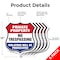 Signmission Private Property Shield Sign No Trespass, 12 inch X 12 inch, Aluminum Metal Sign, 5PK SHI-A-5Pack-12-453 - alternate 2