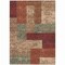 Homeroots 10' X 14' Brown And Terra Cotta Geometric Washable Indoor Outdoor Area Rug 612441 - alternate 4