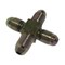 John Deere FITTING HYD 37D FLARE CROS, JOHN DEERE OEM AE58225  AE58225 - alternate 3