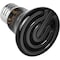 Simple Deluxe 50W Mini Ceramic Heat Emitter Reptile Heat Lamp Bulb No Light Emitting Brooder Coop Heater, Black PTBULBINVISIBLE50S - alternate 1