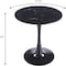 Leisuremod Bristol Round MDF Dining Table - Pedestal Base Kitchen Table, Modern Style BTBL-B31BLMT - alternate 5