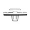 Auveco Honda Lower Door Garnish Moulding Clip with Sealer, 25PK 22465 - alternate 1