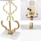 Jonathan Y Selina 32" Iron Ogee Trellis Modern LED Table Lamp, Gold Painting JYL3072A - alternate 3