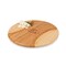 Picnic Time Family Of Brands NCAA Kansas Jayhawks Home Run! Baseball Cheese Board - Novelty Charcuterie Board 894-00-505-243-0 - alternate 2