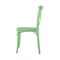 Homeroots Set of Four 21" Green Heavy Duty Plastic Outdoor Stacking Dining Chairs 565178 - alternate 2