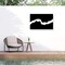 Trademark Fine Art Outdoor Canvas Art - Jan Lykke 'The Profiles of two Women' Wall Art for Patios, or Gardens 1X16264-OC3047WR - alternate 4