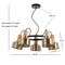 Jonathan Y Gallery 24 in. 5-Light Adjustable Spotlight Metal LED Chandelier, Brass Gold JYL6127A - alternate 7
